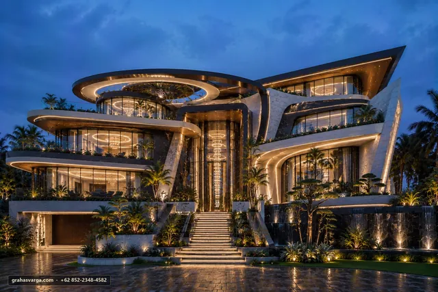 Arsitektur lokal Kota Kediri — Graha Svarga